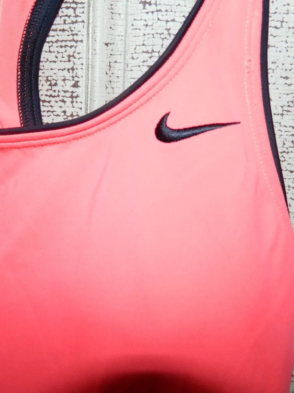 Nike Powerback One Pc Swimsuit Sz L (I-44)